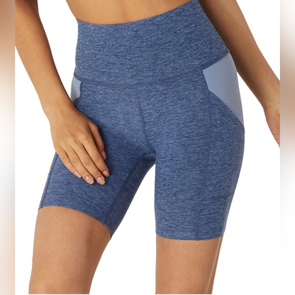 Beyond YogaSpacedye In The Mix High Wasited Biker Shorts